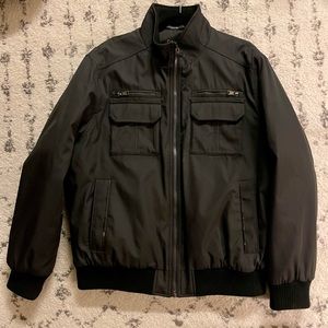 Men’s Calvin Klein Bomber Jacket in Black - Like New